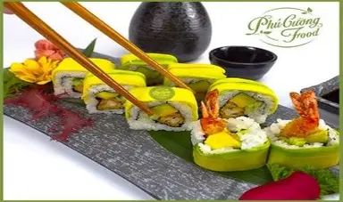 Ролл с креветками и авокадо — Hura Izakaya