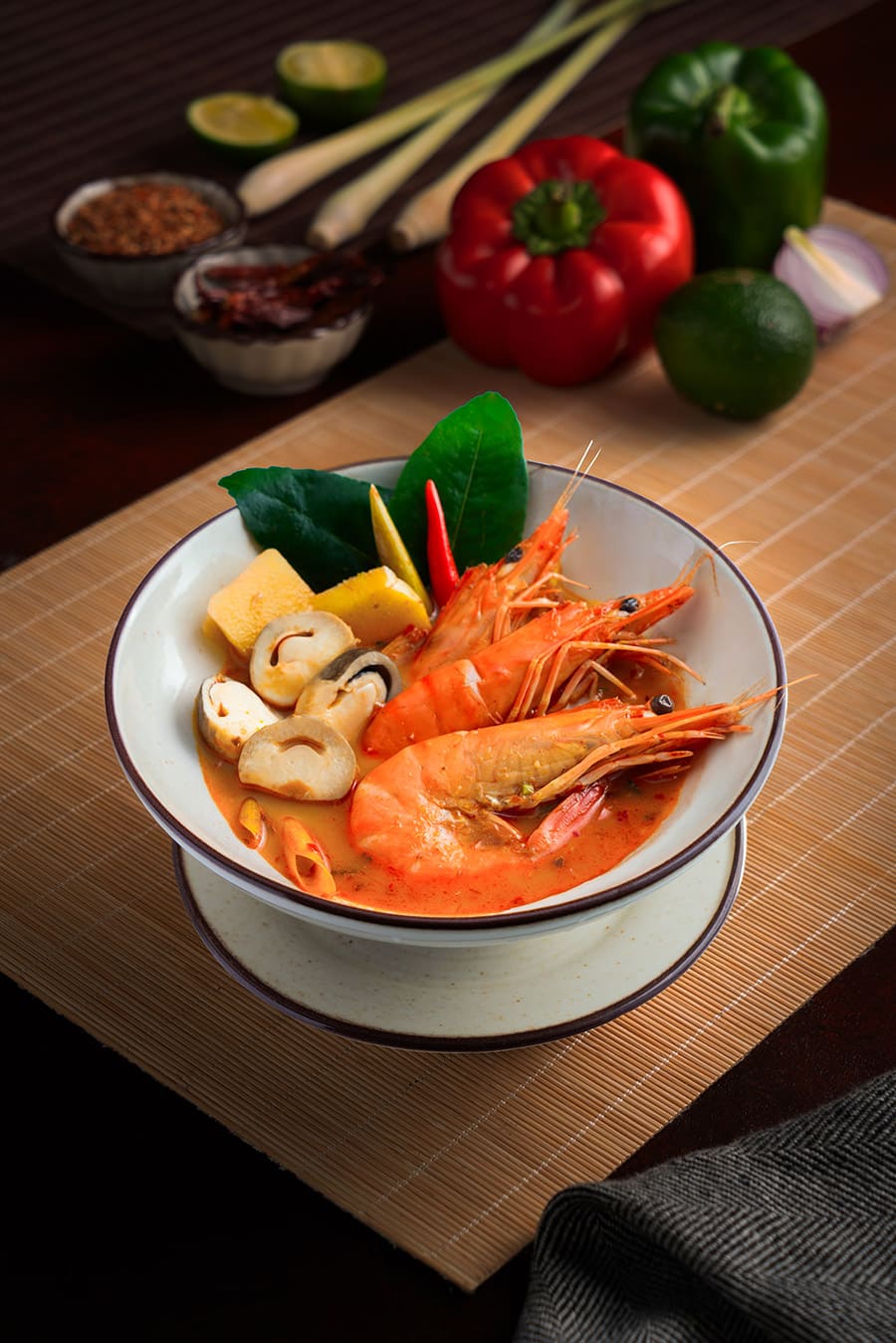 Cà Ri Xanh Tôm Kiểu Thái