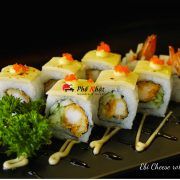 Cơm Cuộn Tôm Phô Mai Chảy